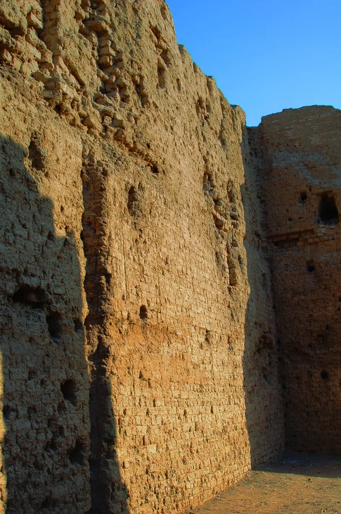 Mudbrick Walls of Karnak, Egypt