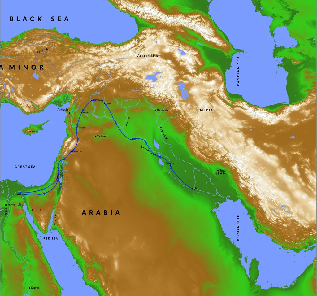 Journeys of Abraham