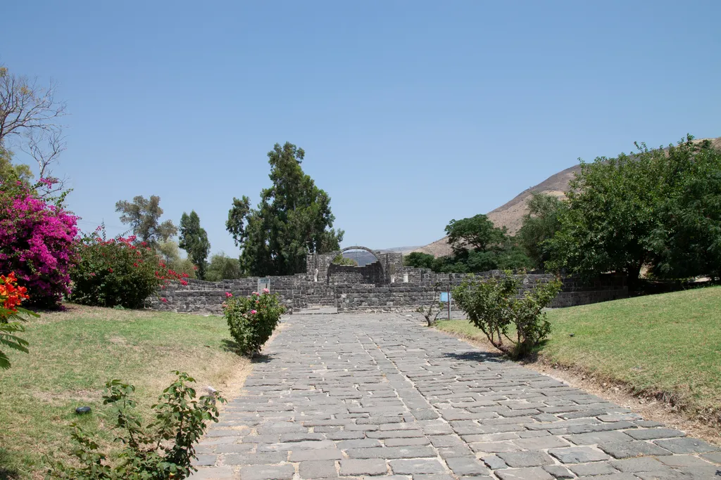 Ancient Church at Kursi (Gergesa)