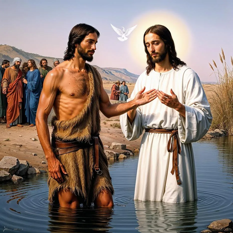 Jesus' Baptism and the Appearance of the Dove