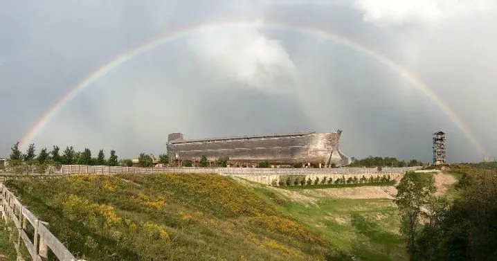 Ark with Rainbow