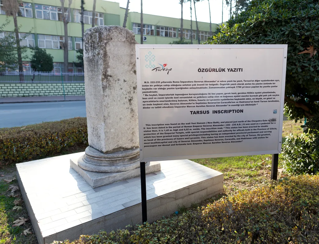Tarsus Inscription Legend