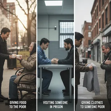 Giving Food to the Hungry