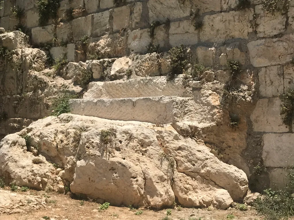 Steps to Hidden Gate to Judgment Seat, Herod's Palace and Praetorium