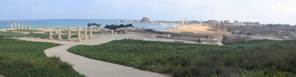 Wide View of Caesarea Maritima