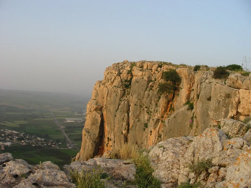 Mt. Arbel in the Galilee