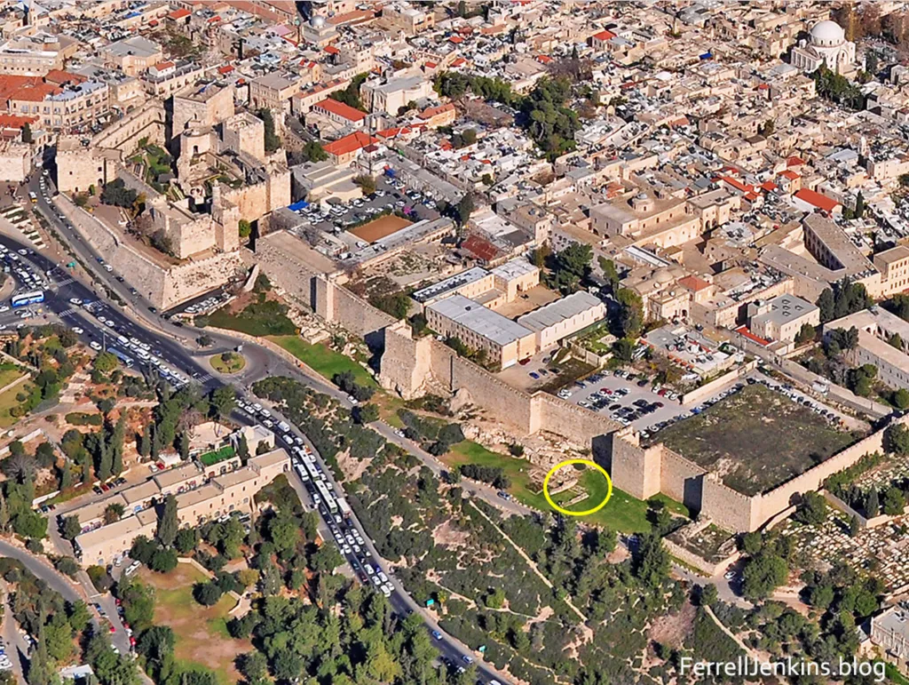 Western Wall Gate and Entrance to Praetorium and Herod's Palace