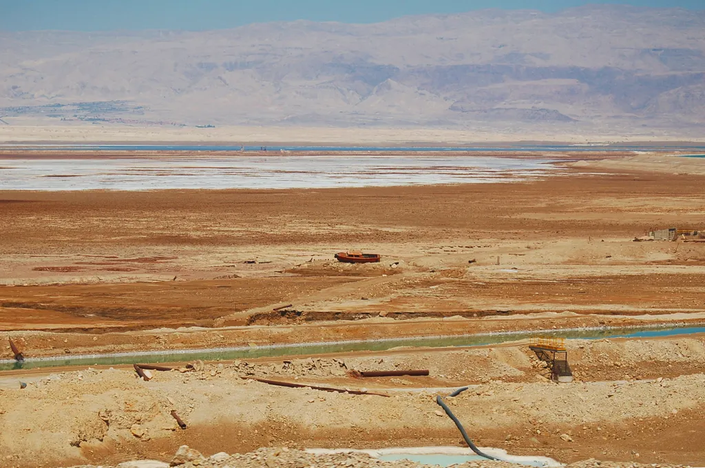 Sodom, at southern end of the Dead Sea (suggested location)