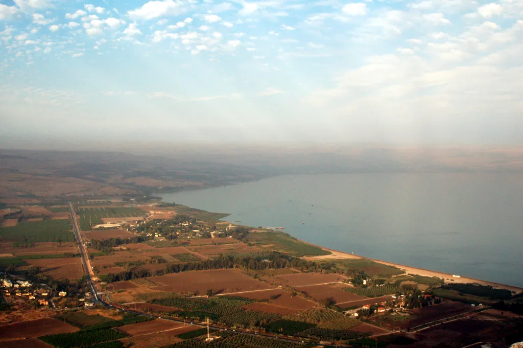 The Galilee, Looking Northeast, the Sea of Galilee to the East