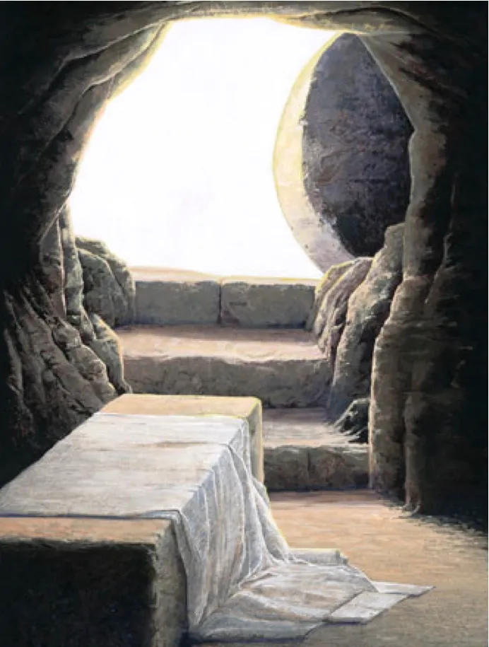 He Is Not Here, for He Has Risen