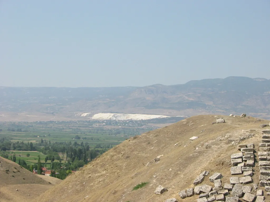 View of Hierapolis from Laodicea