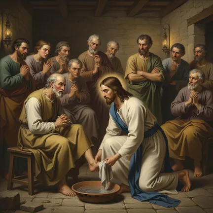 Jesus Washing the Disciples' Feet