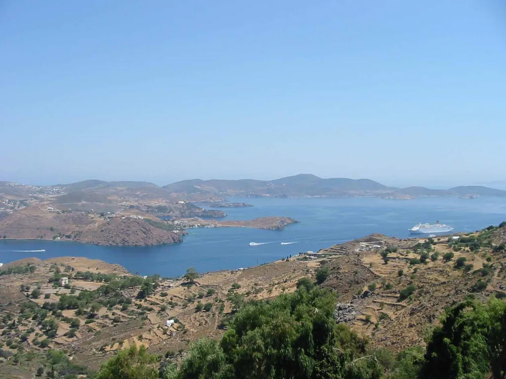 The Island of Patmos and the Aegean Sea