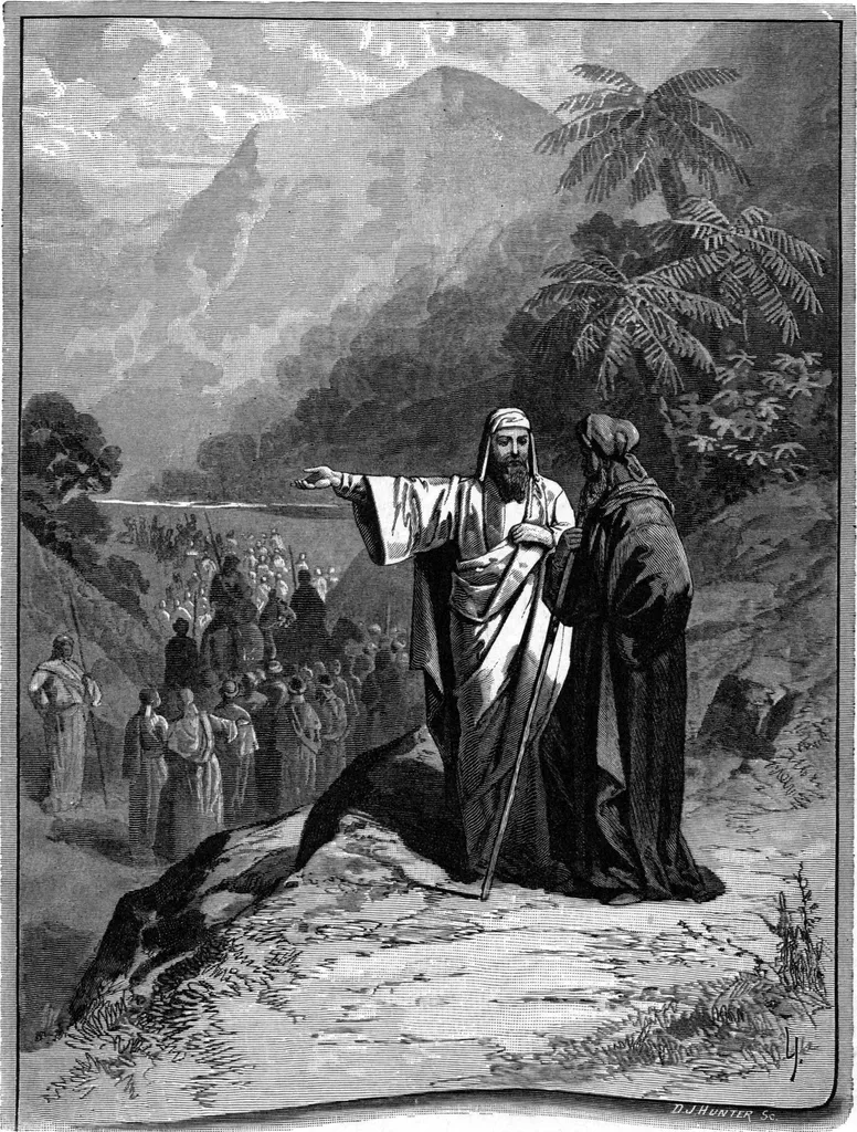 Abraham and Lot Divide the Land