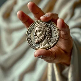Coin Bearing Caesar's Image