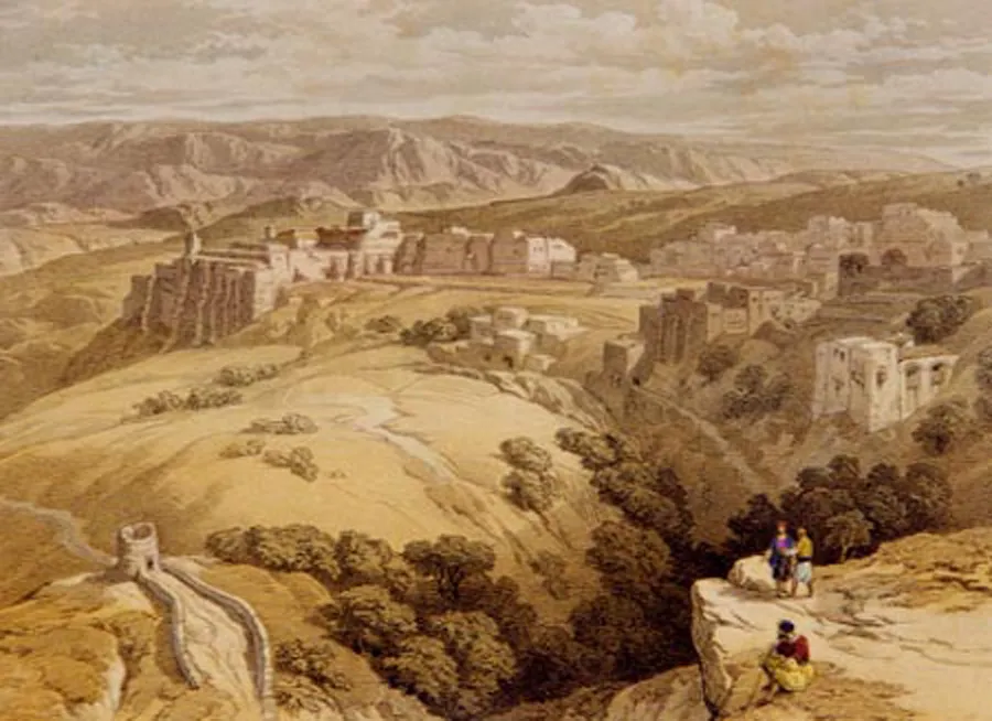 Painting of Ancient Bethlehem