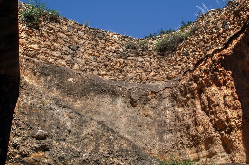 Cistern at Hazor, Israel