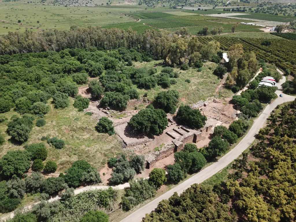 Aerial View of Tel Dan from the Back of the City