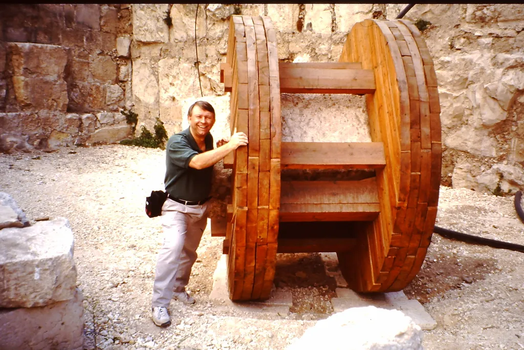 Stone Mover Used to Move Stones to the Temple Mount