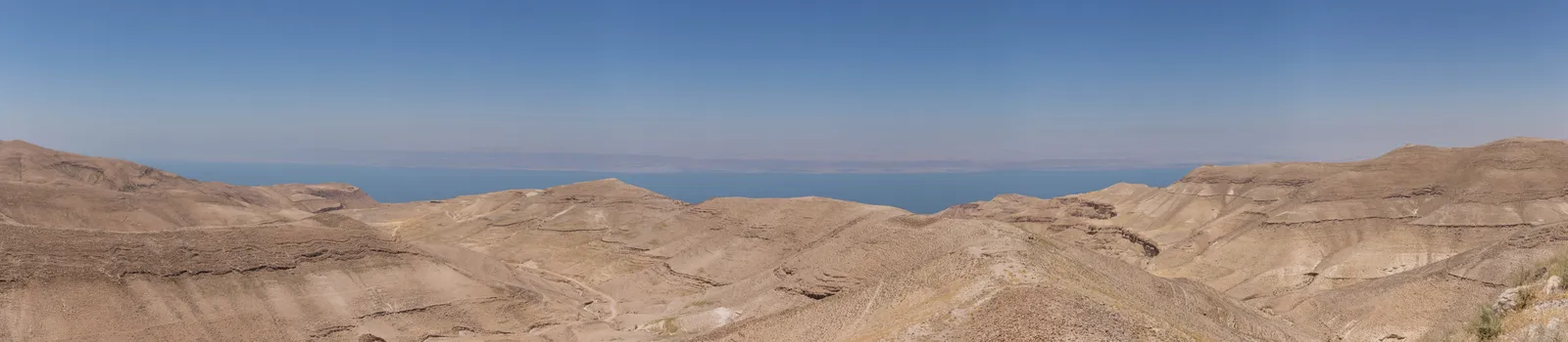 Dead Sea Near Machaerus in Jordan
