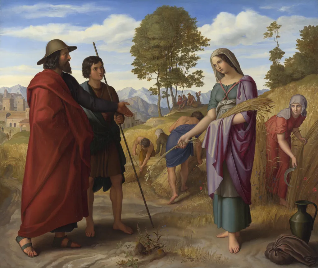 Ruth in Boaz's Field (Julius Schnorr von Carolsfeld, 1828)