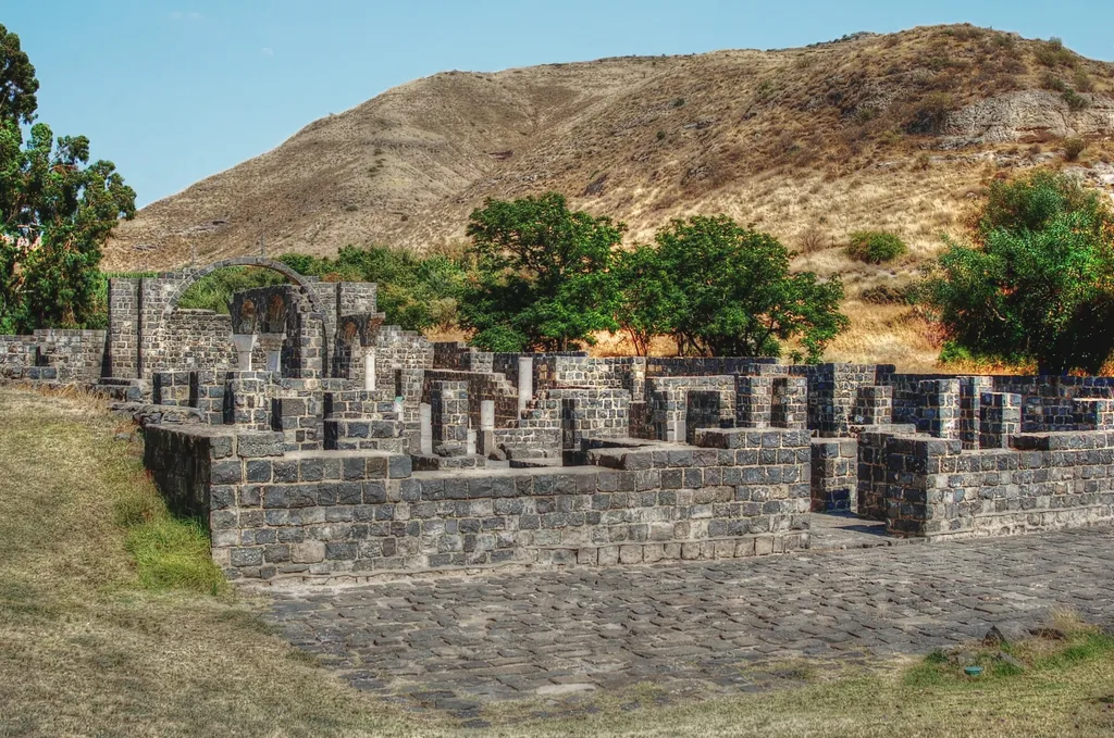 Church at Kursi (Gergesa) and Nearby Hills
