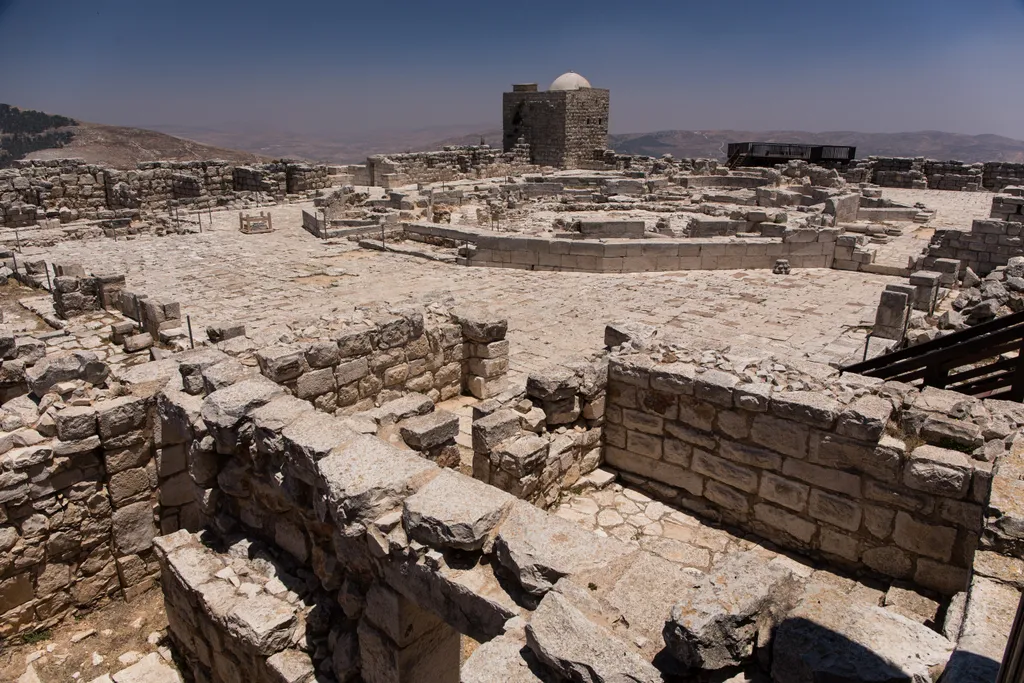 Site of Samaritan Temple on Top of Mt. Gerizim