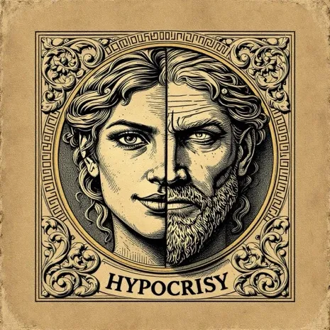Stone Mask of Hypocrisy