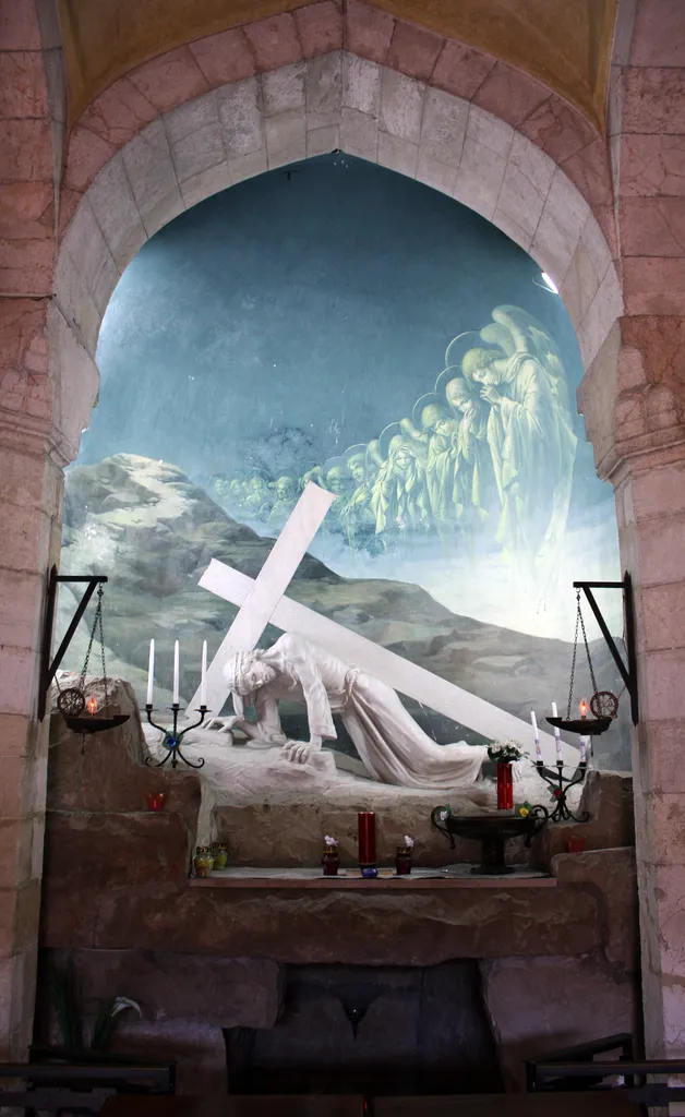 Jesus Falls for the First Time (Station Three of the Via Dolorosa)