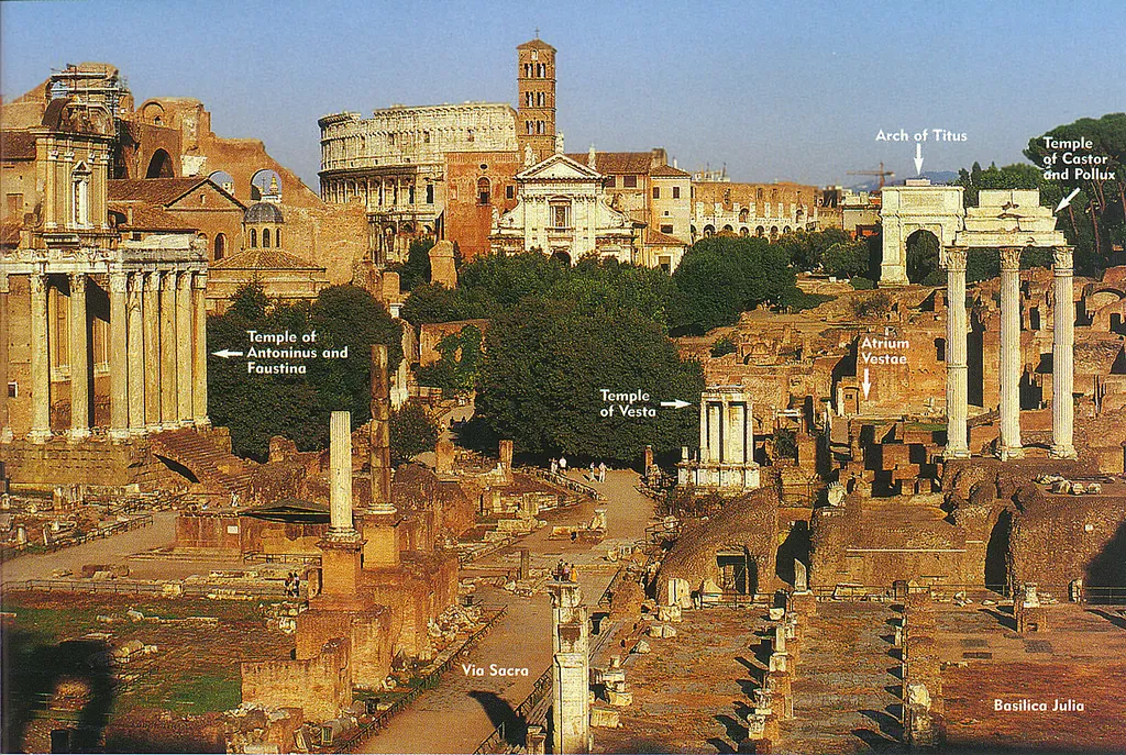 Roman Forum (from the north)