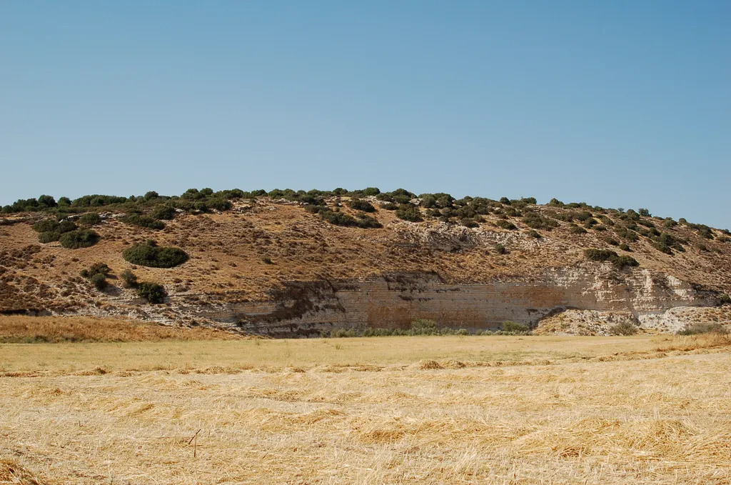 Hill Where Israelities Stood Watching the Fight Between David and Goliath