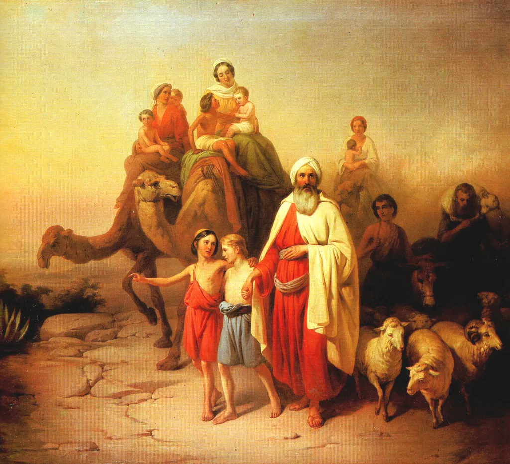 Abram's Departure to the Promised Land (Molnár, 1850)
