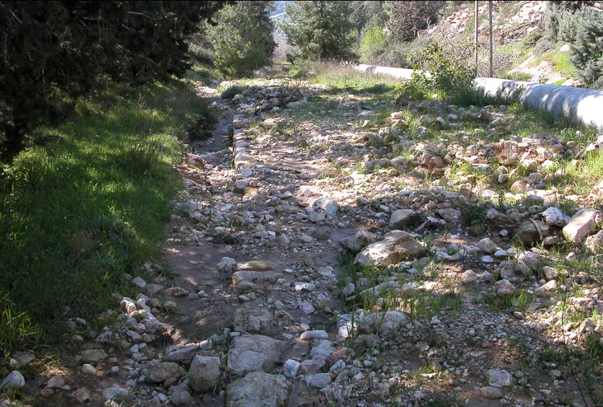 Roman Road to Moza, Possible Site of Emmaus in Luke's Gospel