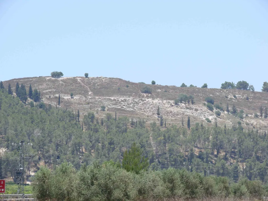 Site of Azekah, Philistine Location in Battle with Israel