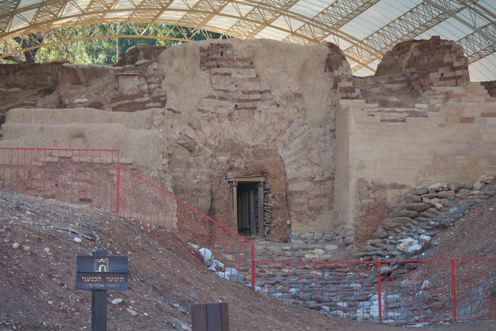 Entrance to Laish (aka Dan) in the Golan