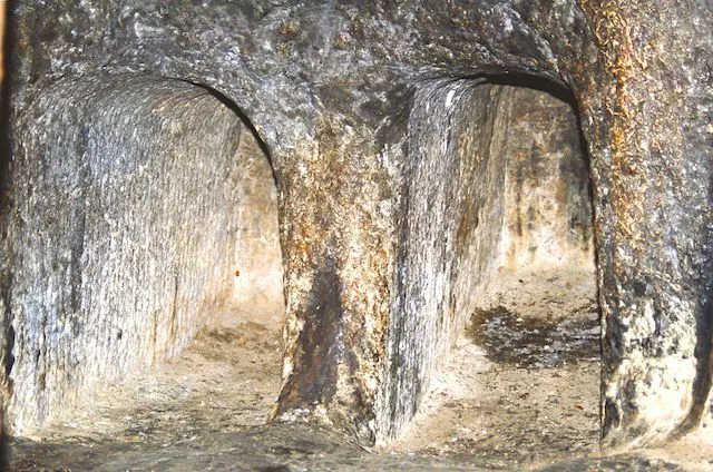 Part of the First Century Tomb Complex in the Church of the Holy Sepulcher.