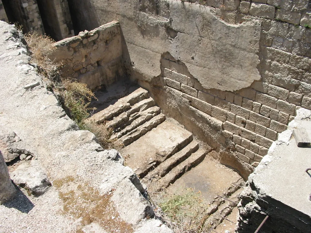 Steps into the Pool of Bethesda
