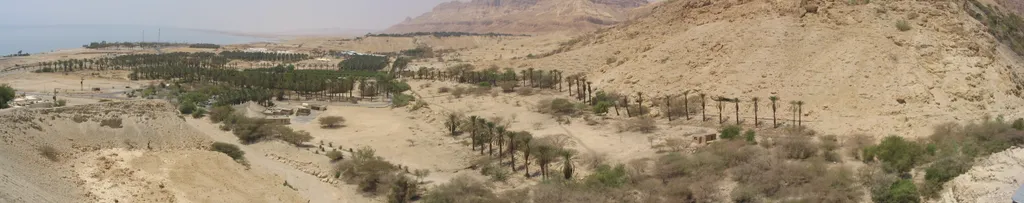Panorama of Ein Gedi