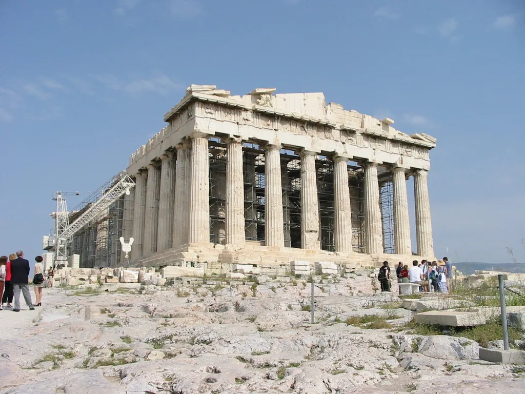 Parthenon (Temple of Athena, Athens) on the Acropolis