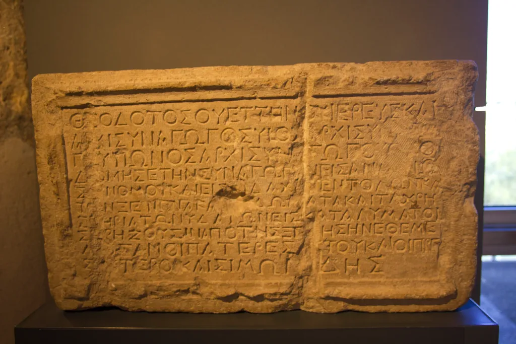 Theodotos Inscription, Ruler of the Synagogue