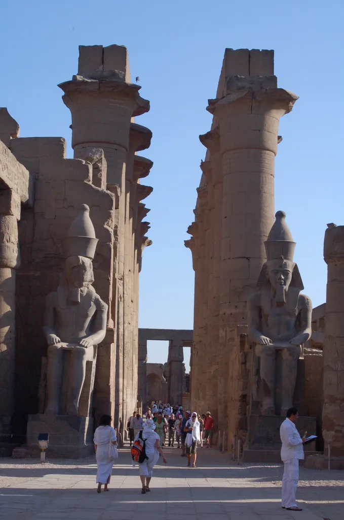 Entrance to Temple of Amon-Re (Karnak)