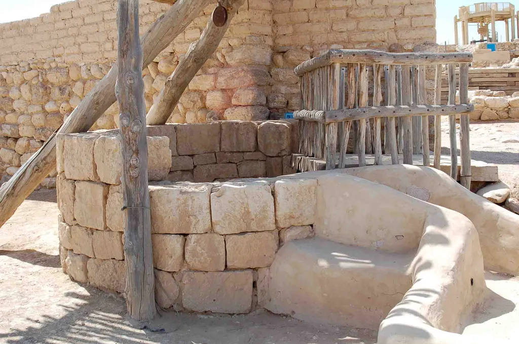 Well at entrance to Beer'sheba