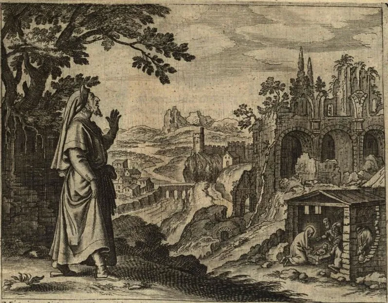 Micah Foretells the Birth of Christ (Gérard Jollain, 1670)