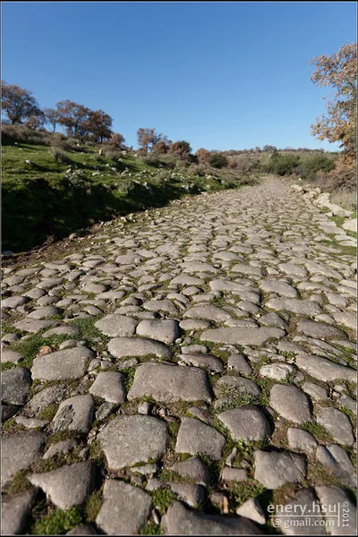 Road west of Assos, Turkey (Asia Minor)