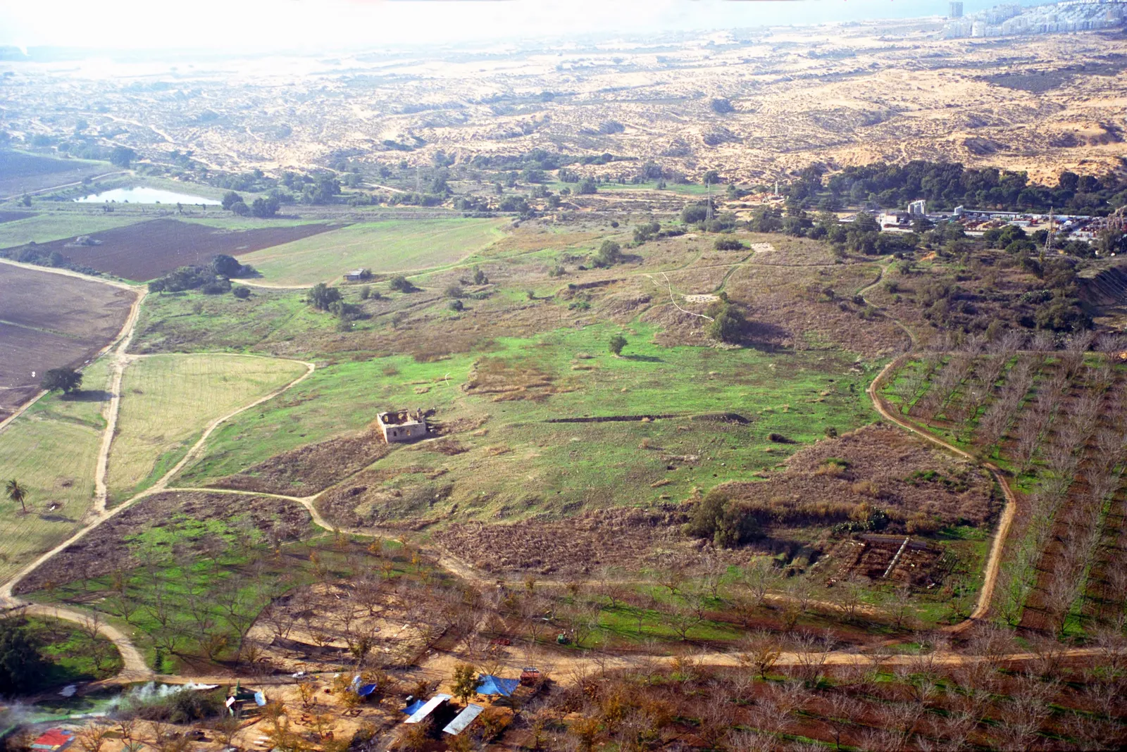 Location of the Philistine City of Ashdod at the southern Coast of Israel