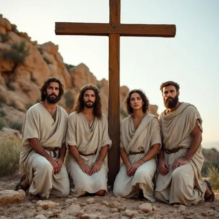 Believers United Around the Cross