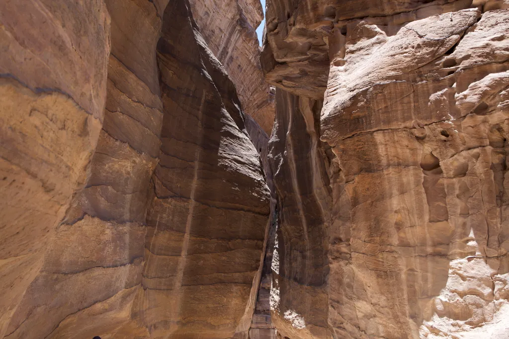 Pathway Through the Siq, at Petra
