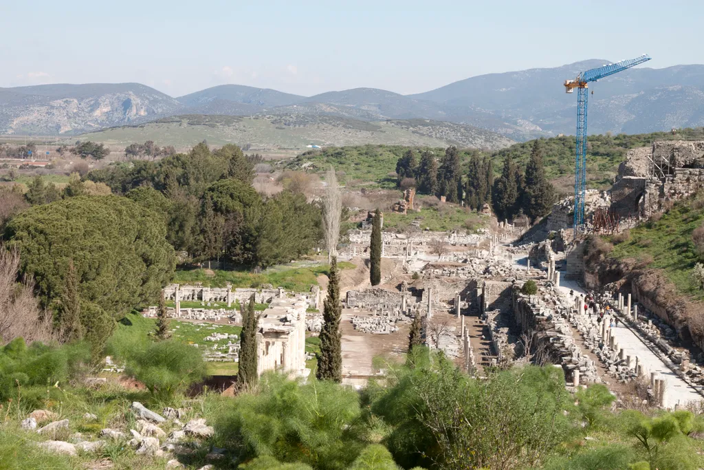 City of Ephesus from Mountain