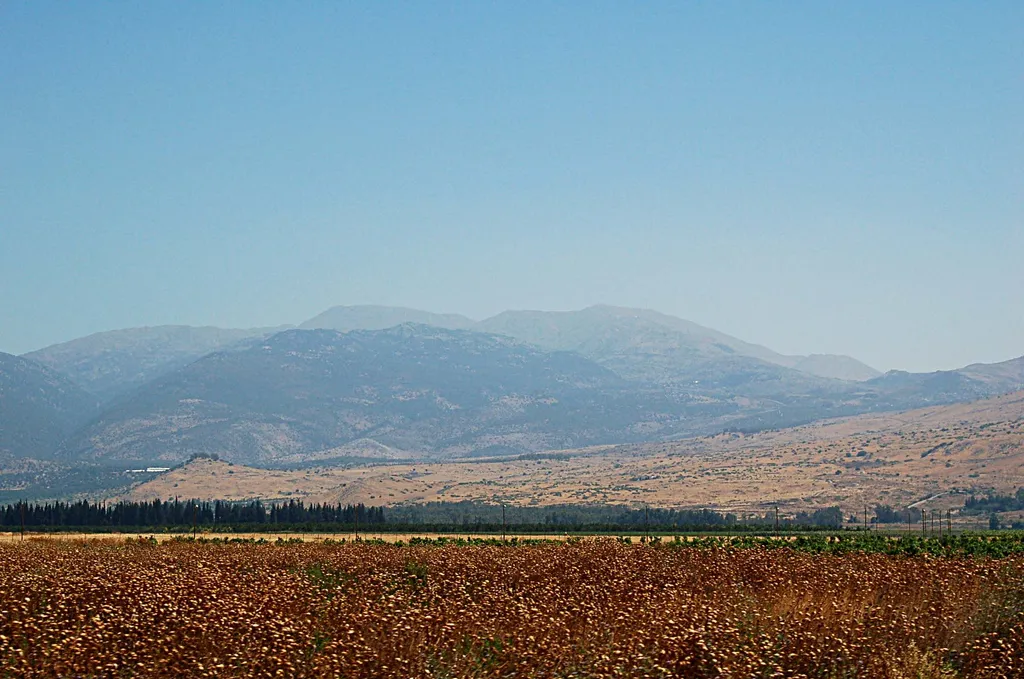 Mt. Hermon in the Fall