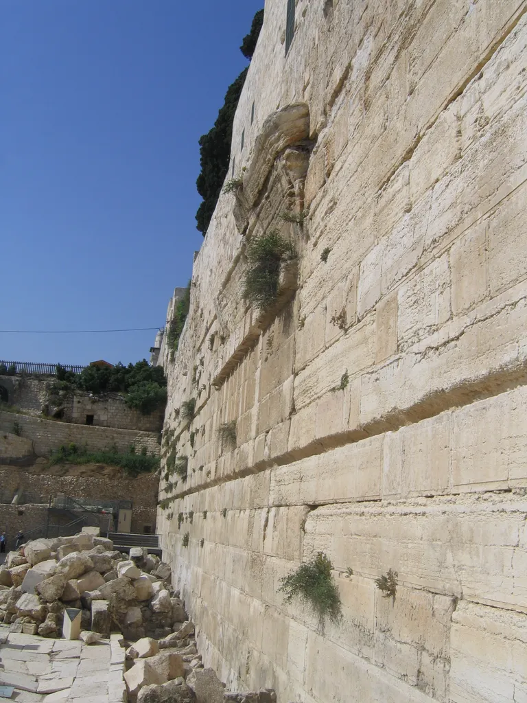 Upper Portion of Staircase Leading into the Temple Mount from the West